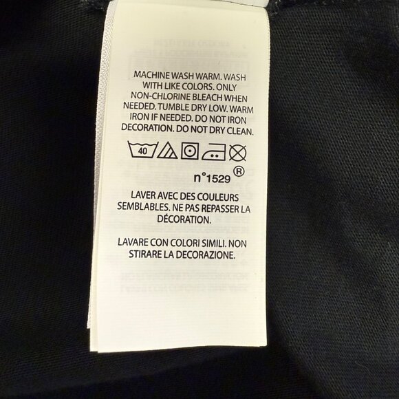 Polo Ralph Lauren NWT Mens Black V-Neck T-Shirt Size XXL Cotton Red Pony Logo - Picture 8 of 10